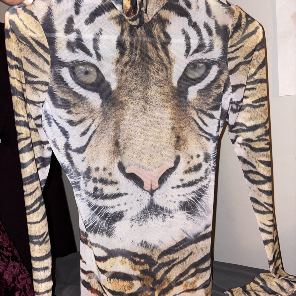 AFRM Multicolor Animal Print Top